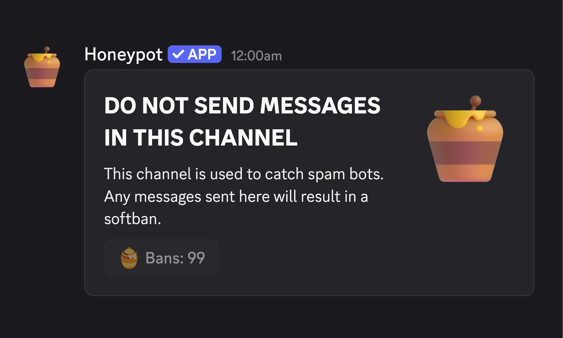 #honeypot channel